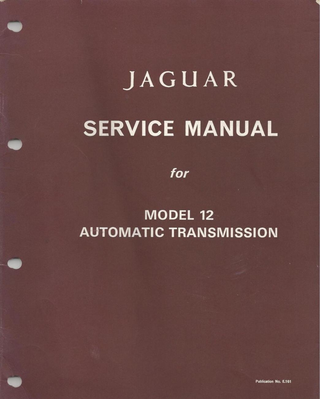 Factory Workshop Manuals | Jaguar Clubs of North America